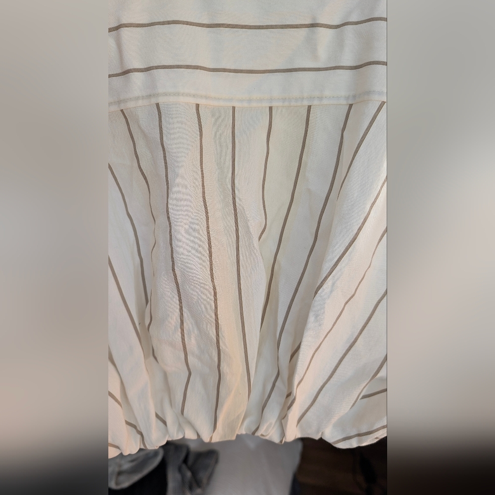 ASOS BNWT Cropped Button Down Top - Picture 2 of 6